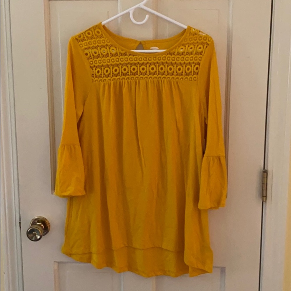 Yellow Long Sleeve Shirt